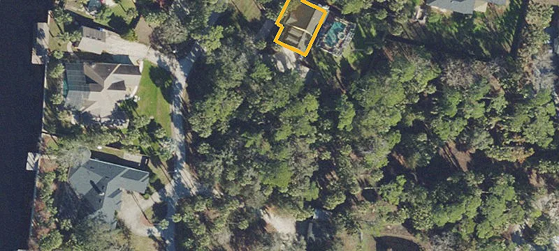 Wooded Lot in Stone Island