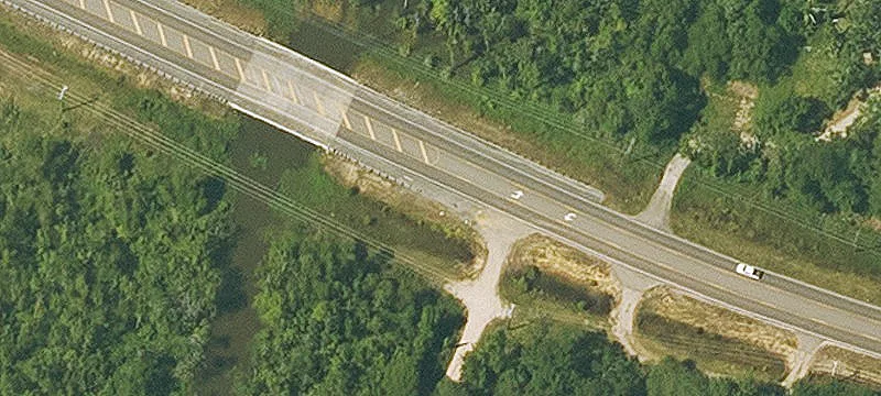 Cleared Land Near Highway 190