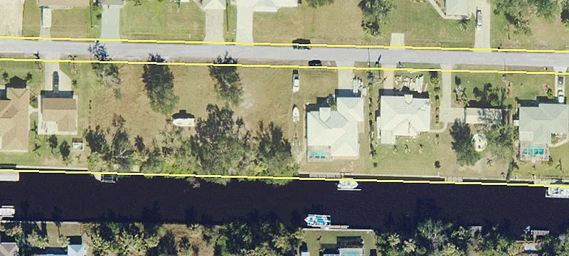 Waterfront Lot in Palm Shores
