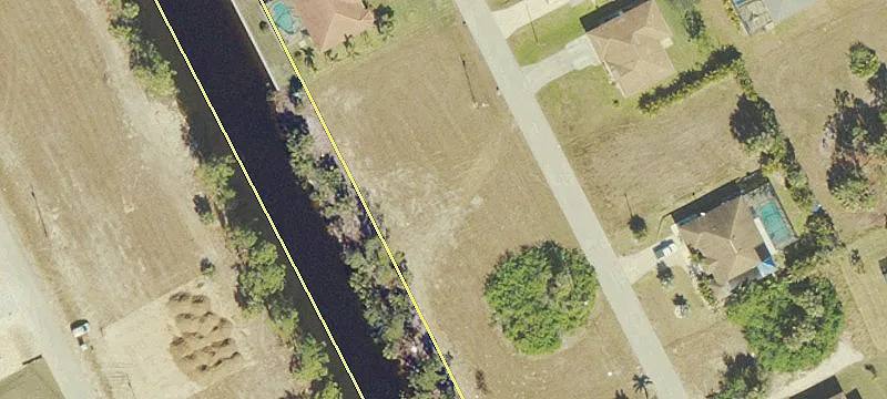 Cape Coral Waterfront Canal Lot