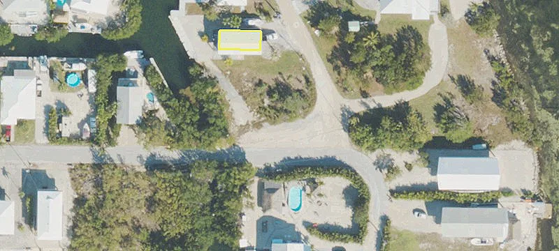 Ocean View Canal Frontage Lot