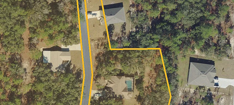 Oversized Lot in Sugarmill Woods