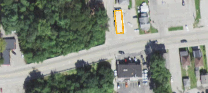 Partially Wooded Vacant Lot