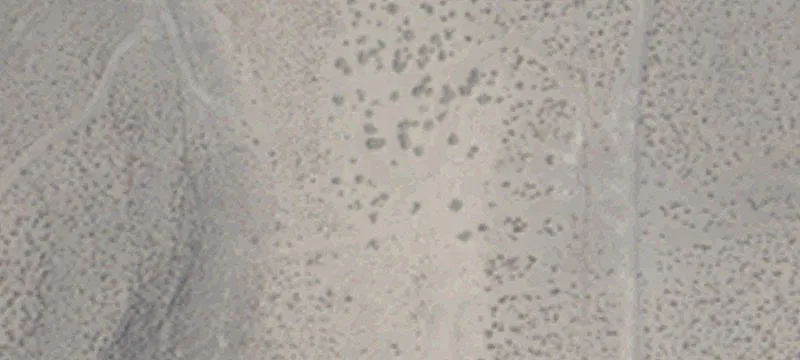 Land with Desert and Mountain Views