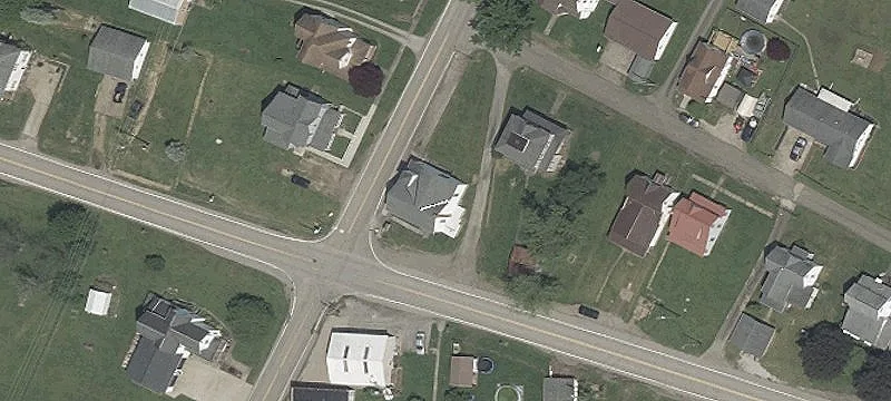 Land at State Route Intersection