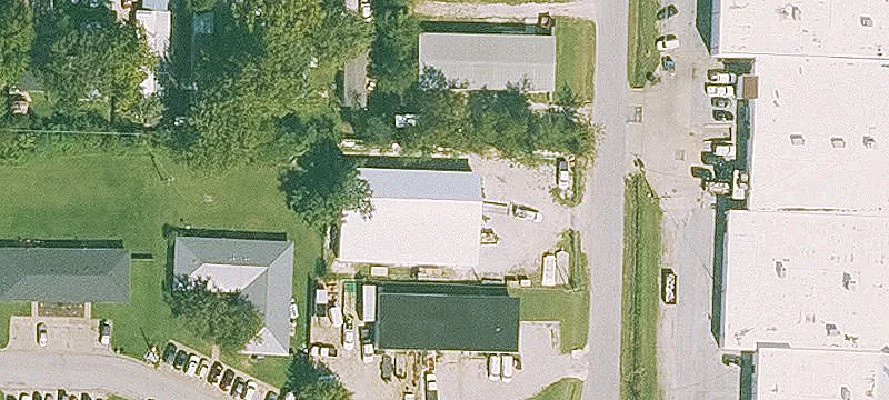 Rogers Warehouse with Overhead Doors
