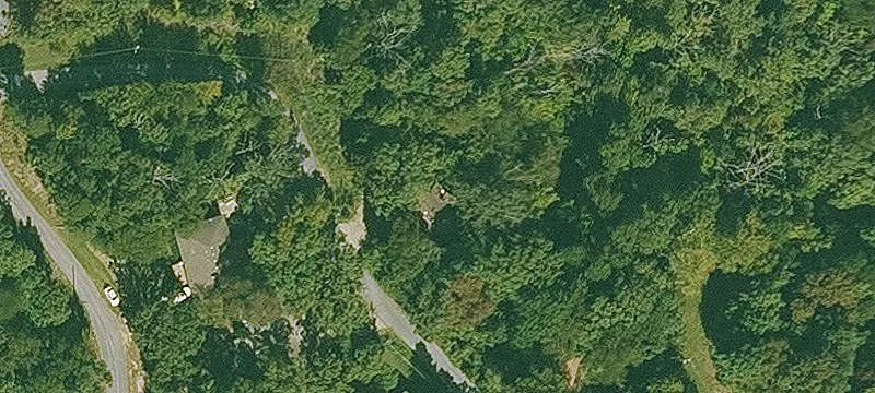 Wooded Lot Backing Bike Trail