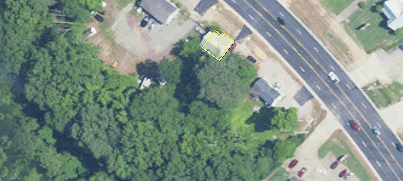 Vacant Lot on High-Traffic Road