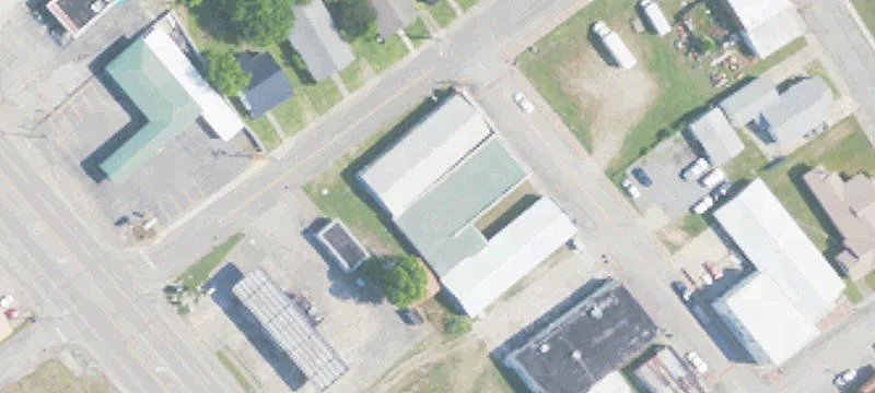 Commercial Building with Detached Garage