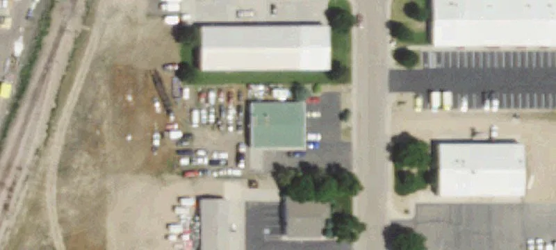 Industrial Building with Outside Storage