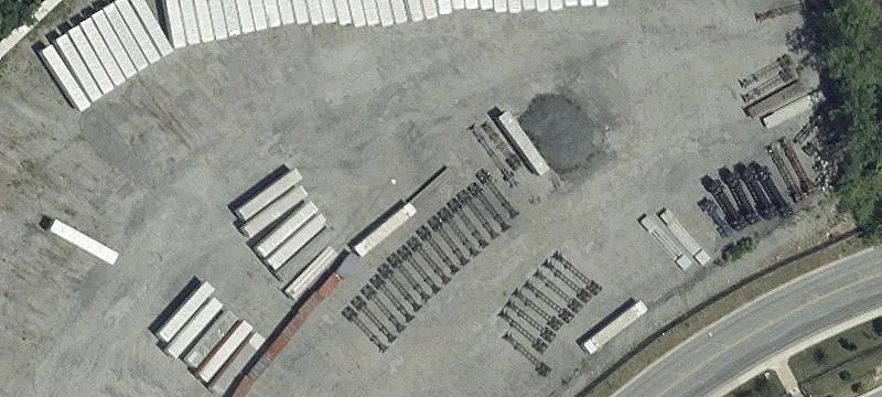 Industrial Storage Lot Near Port