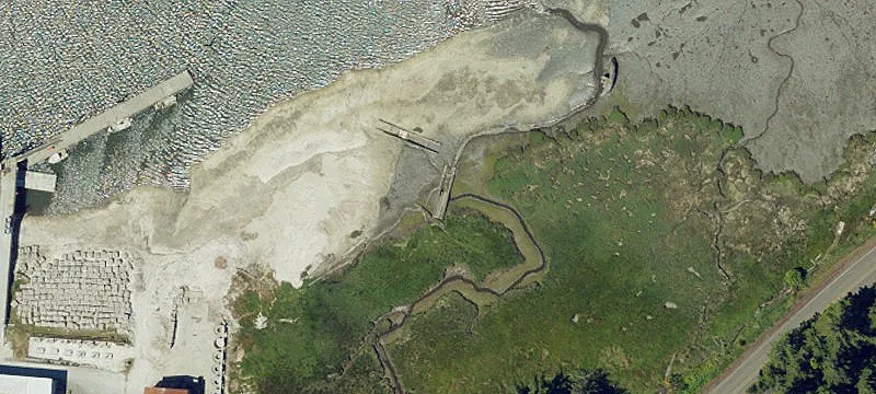 Waterfront Land with Processing Facilities
