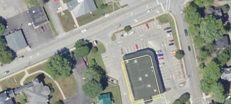 Vacant Retail Building with Drive-Thru