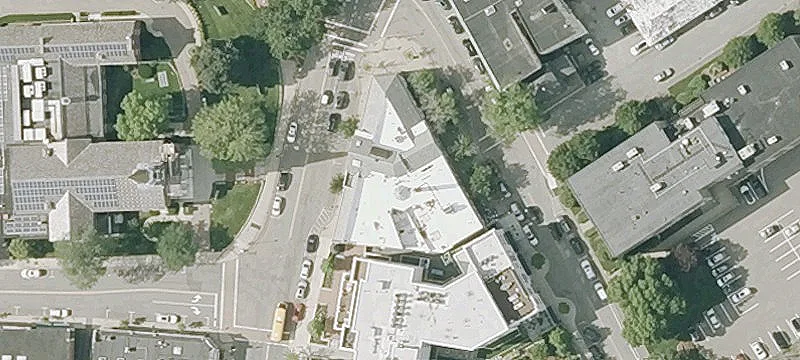 Landmark Rotunda Building in Wellesley