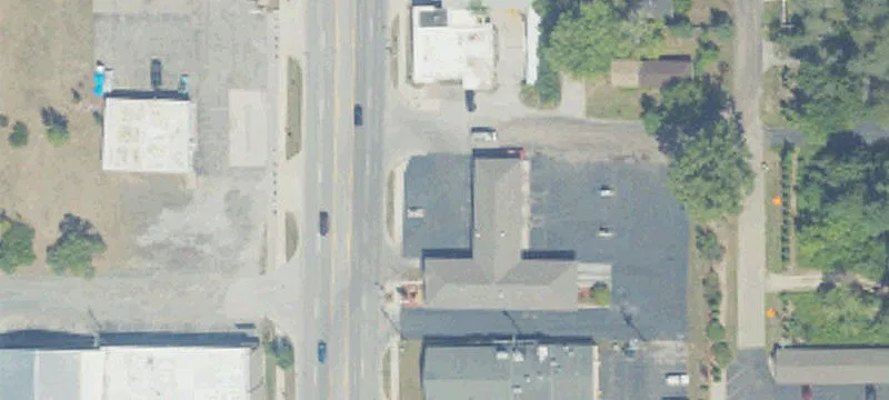 Free-Standing Building Near Lake Huron