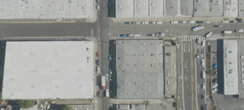 Freeway Visible Arts District Building