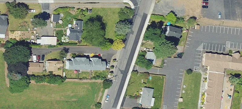 Commercial Land with Old Home