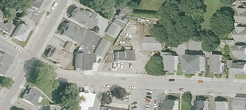 Office Building with Large Garage