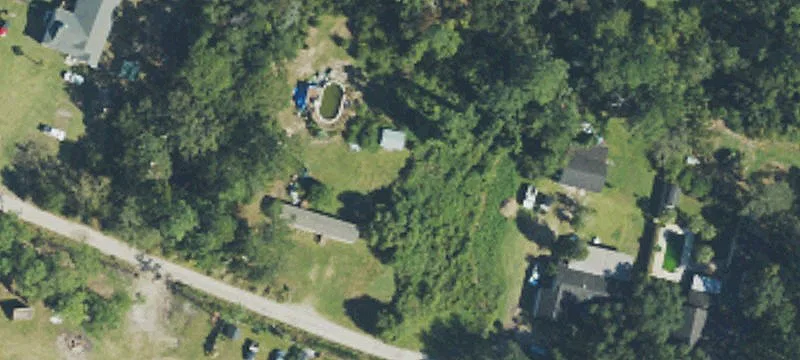 Cleared Land with Modern Home