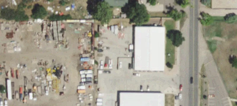 Industrial Warehouse with Fenced Yard