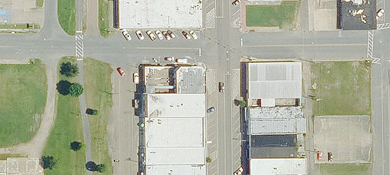 Mixed-Use Building with Retail Spaces
