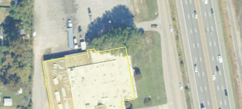 I-95 Visible Industrial Building