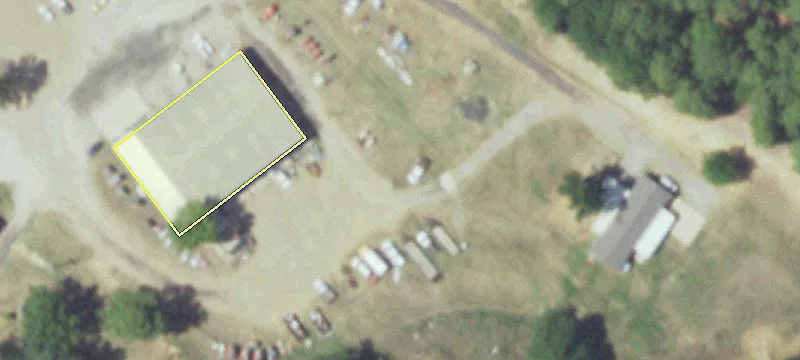 Highway Frontage Warehouse with Canopy