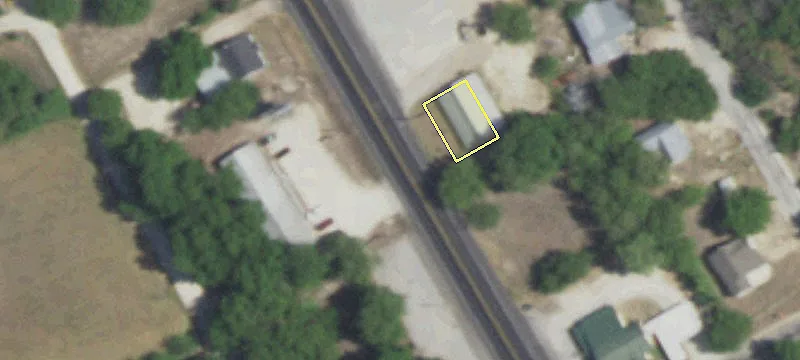 Stone Building in Hico, Texas