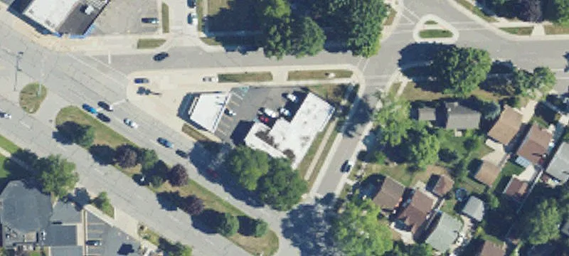West Dearborn Corner Lot Building