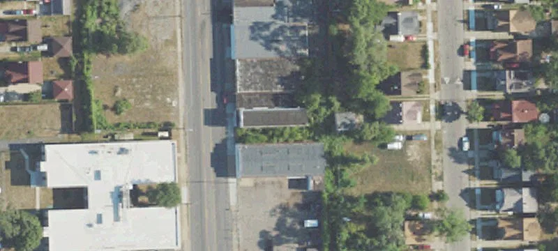 Two-Story Commercial Building in Detroit
