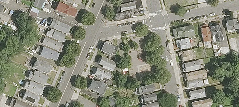 Updated Mixed-Use Commercial Building