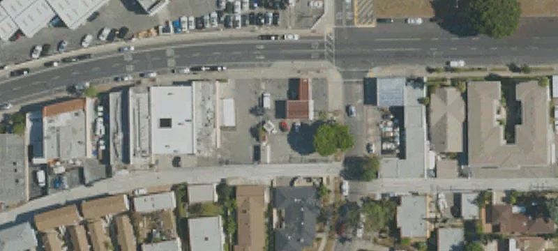 Corner Property Auto Service Building