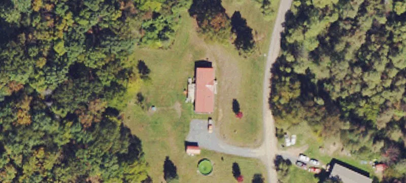 Wooded Land Parcel Near Romney