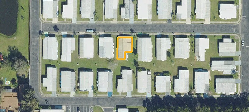 Large Lot in 55+ Community