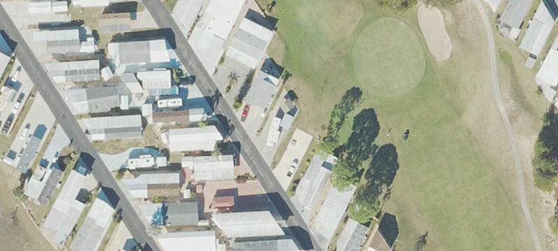 RV Lot Overlooking Golf Course