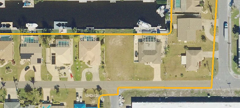 Gulf Access Homesite in Cape Coral