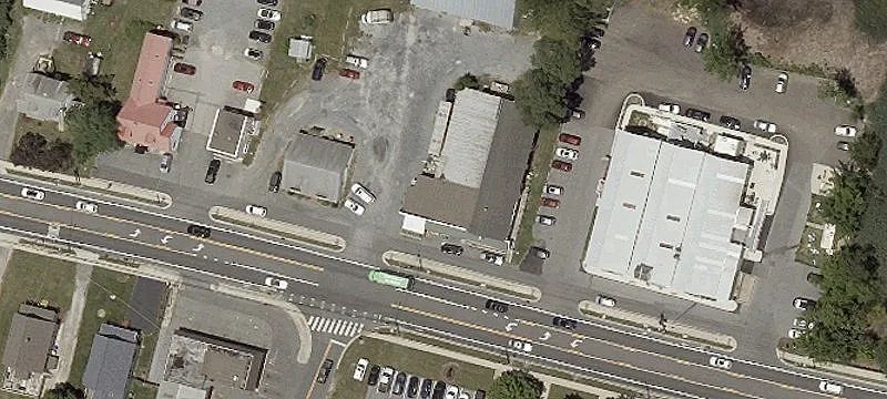Retail Space with Fenced Yard