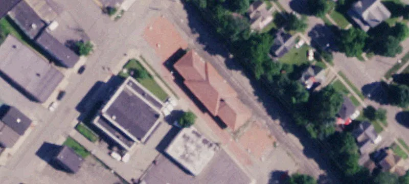 Historic Wellsville Erie Depot Building