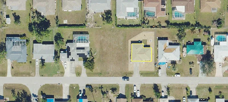 Oversized Lot in Cape Coral