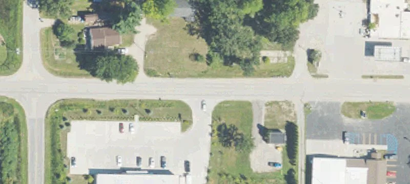 68-Acre Parcel Corner Location