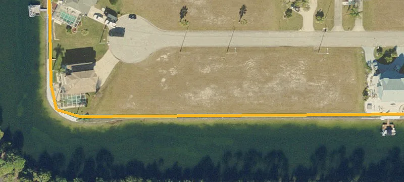 Waterfront Lot in Hernando Beach