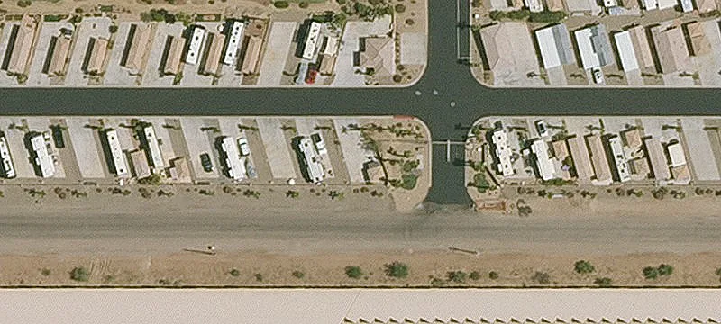 RV Lot with Casita