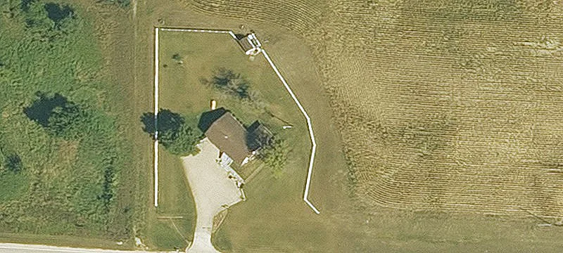 Productive Hog Farm with Grain Bins