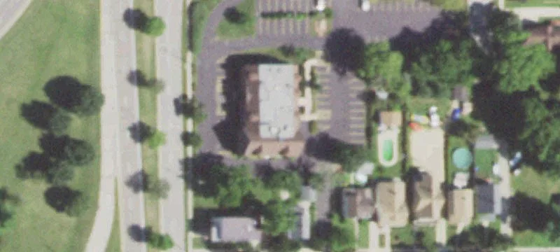 Solid Brick Landmark Office Building