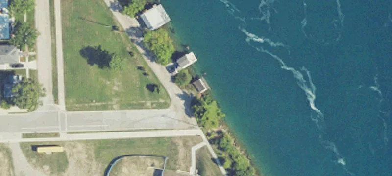 Waterfront Fishing Shanty on River