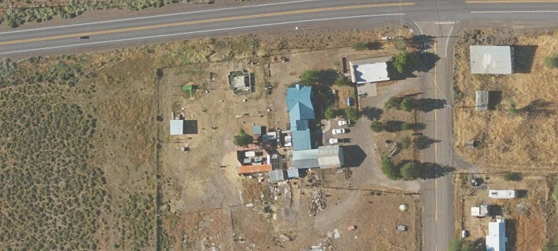 Commercial Building on Fenced Acreage
