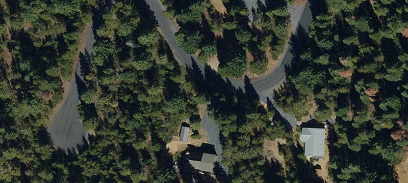 Land Backing to Forestland