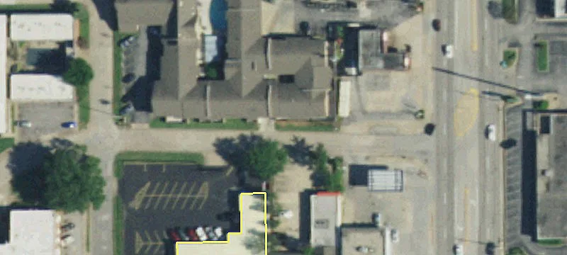 Vacant Land Next to Restaurant