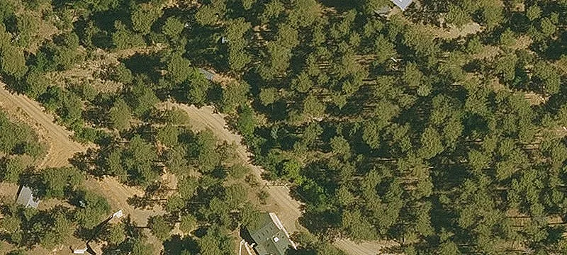 Heavily Treed Hillside Lot