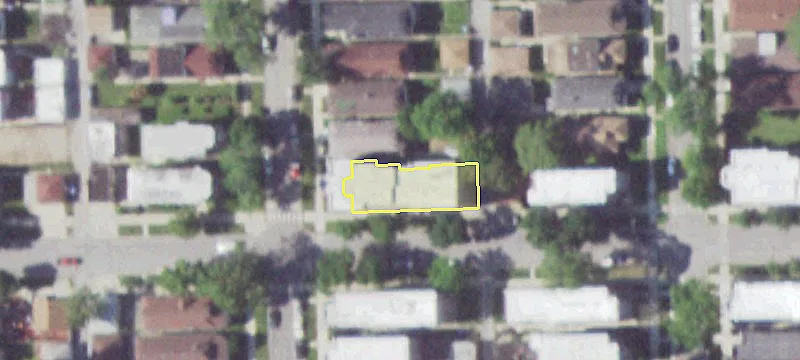 Multifamily Building Near City Developments